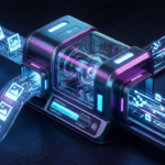 A 3D illustration of the Media Condenser By Core Gamix plugin optimizing WordPress images for faster web performance.