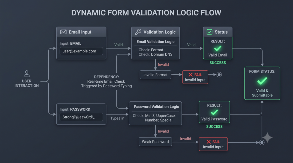 Cross-field validation workflow for a stable signal forms migration.
